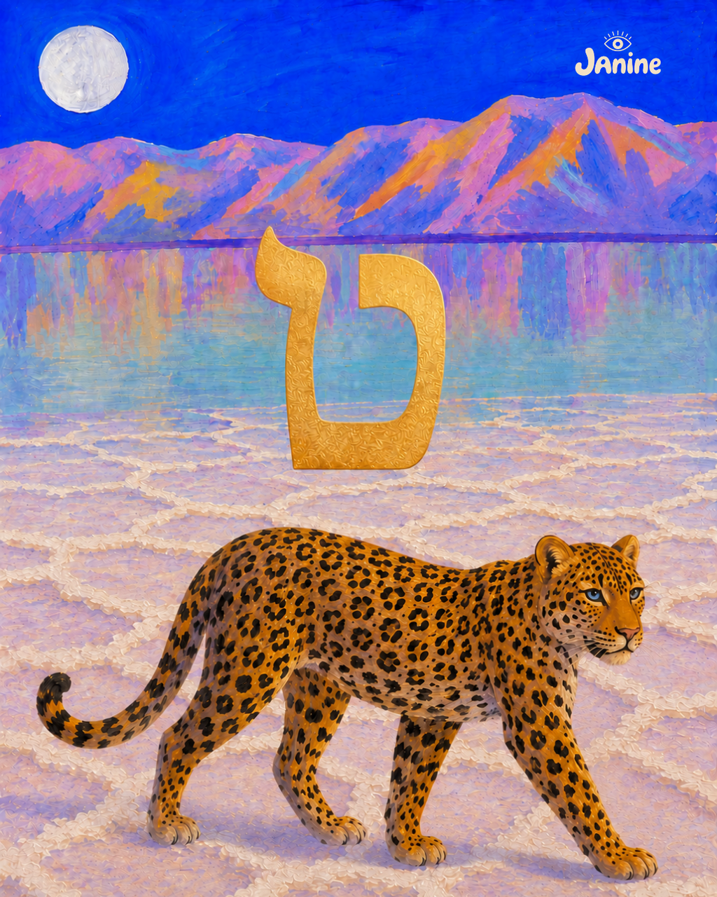 Letter Tet  “Salt Panther”